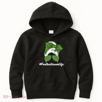 Football Mom Life Kids Hoodie thumb 0