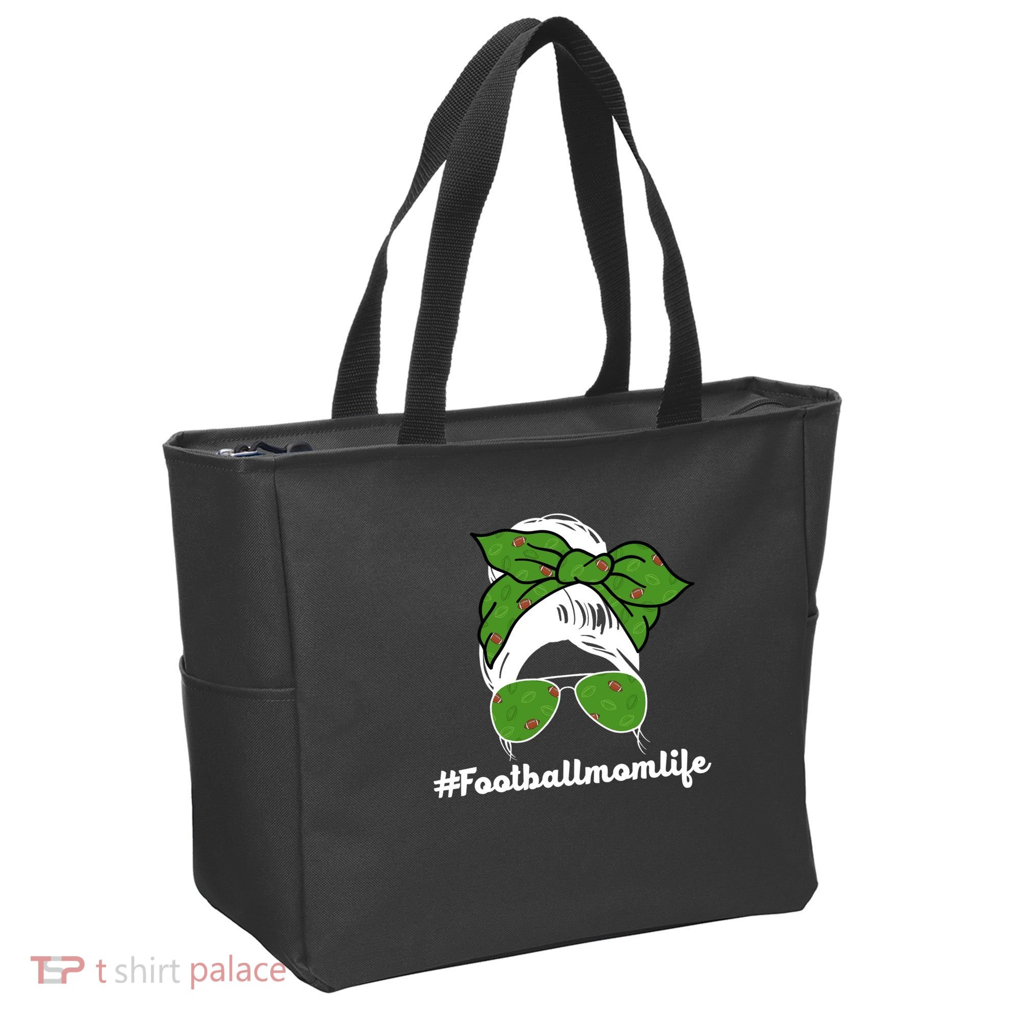Football Mom Life Tote Bag