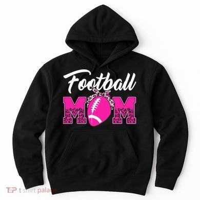 Football Mom Leopard Cute Hoodie