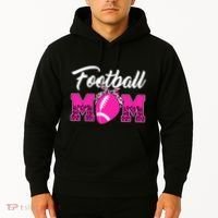 Football Mom Leopard Cute Hoodie thumb 2