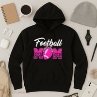 Football Mom Leopard Cute Hoodie thumb 3
