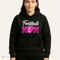 Football Mom Leopard Cute Hoodie thumb 5
