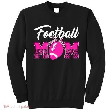 Football Mom Leopard Cute Sweatshirt