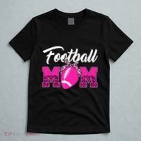 Football Mom Leopard Cute T-Shirt thumb 5