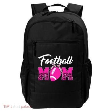 Football Mom Leopard Cute Backpack