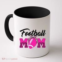 Football Mom Leopard Cute Coffee Mug thumb 0