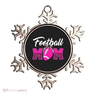 Football Mom Leopard Cute Ornament