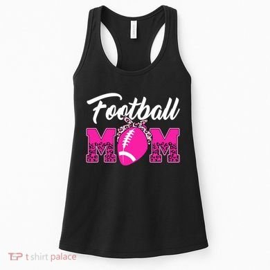 Football Mom Leopard Cute Women's Tank Top