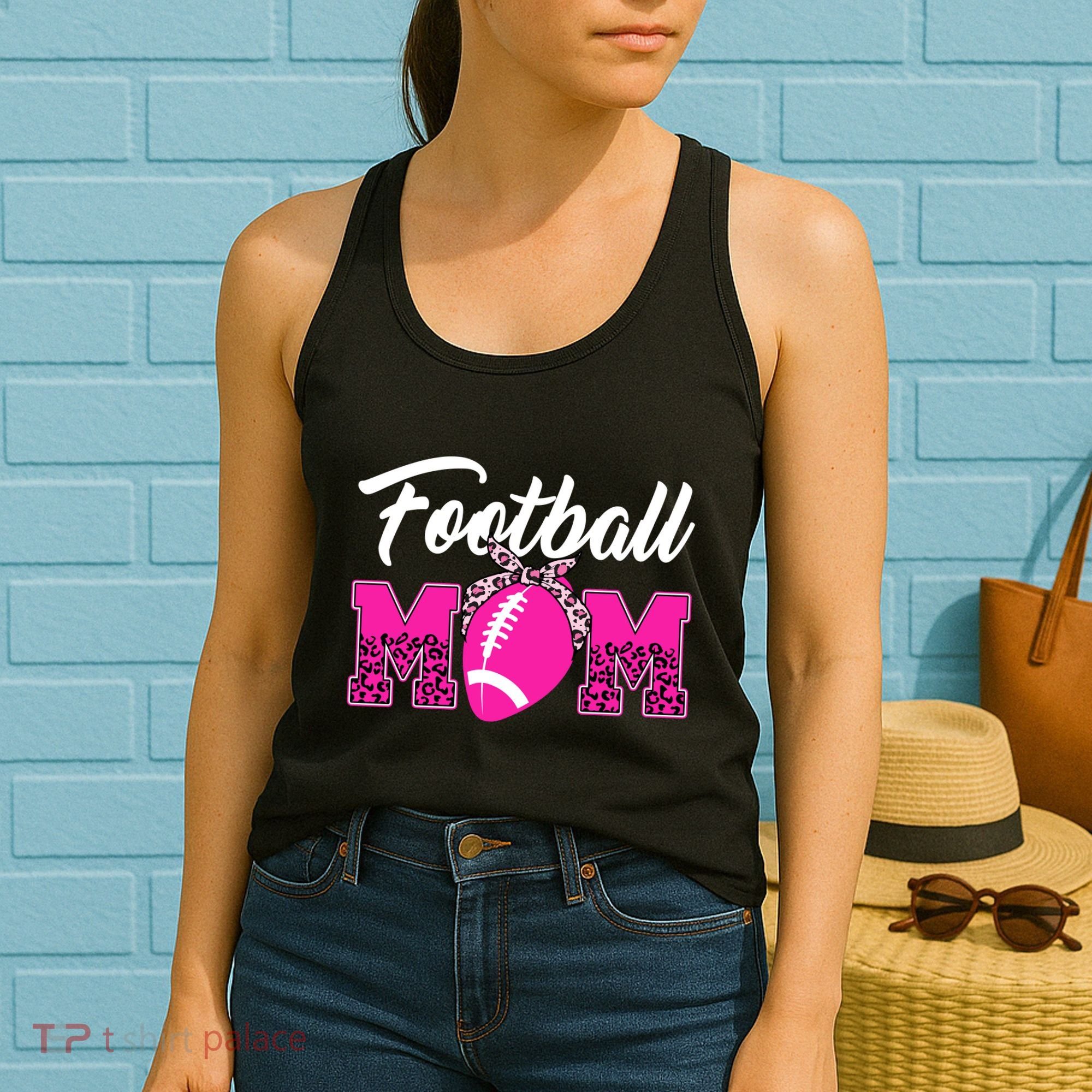 Football Mom Leopard Cute Women's Tank Top