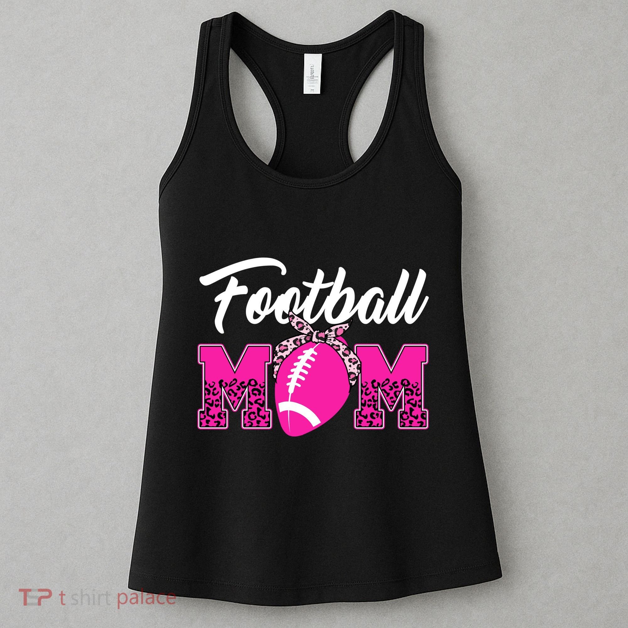 Football Mom Leopard Cute Women's Tank Top