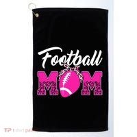 Football Mom Leopard Cute Golf Towel thumb 0