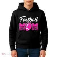 Football Mom Leopard Cute Kids Hoodie thumb 4