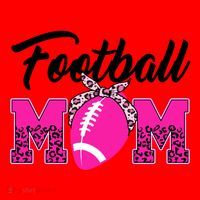 Football Mom Leopard Cute Santa Hat thumb 1