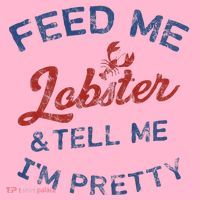 Feed Me Lobster And Tell Me Im Pretty Maine Vibes Coaster thumb 2