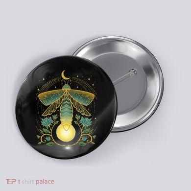 Firefly Magical Lunar Mystical Design For Nature Lovers Button