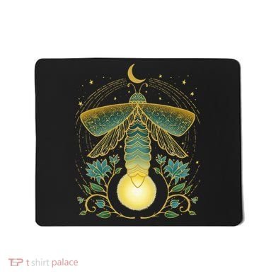 Firefly Magical Lunar Mystical Design For Nature Lovers Mousepad