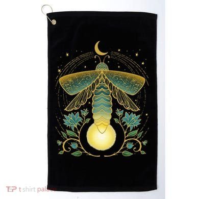 Firefly Magical Lunar Mystical Design For Nature Lovers Golf Towel