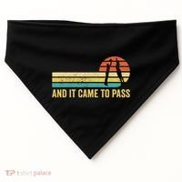 Funny Mormon Missionary Lds Basketball And It Came To Pass USA-Made Doggie Bandana thumb 0