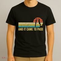 Funny Mormon Missionary Lds Basketball And It Came To Pass T-Shirt thumb 3