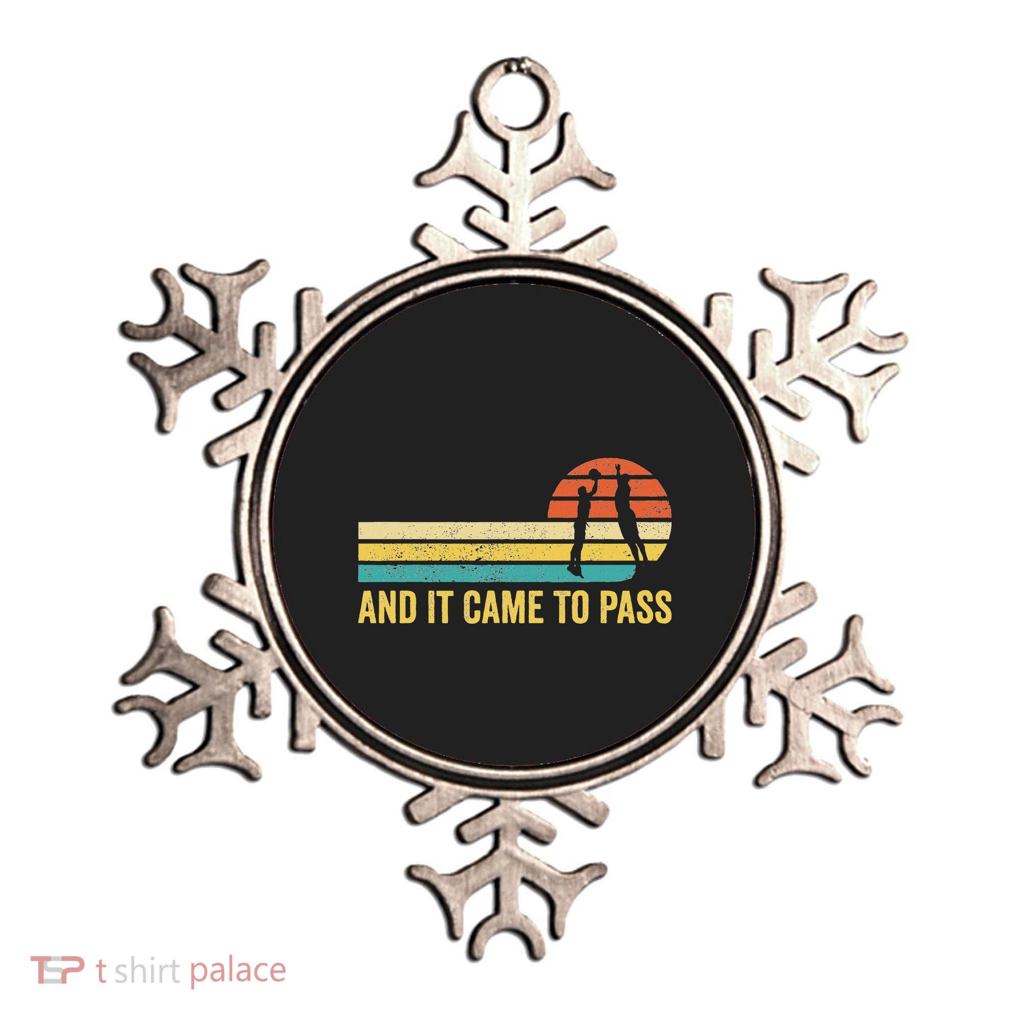 Funny Mormon Missionary Lds Basketball And It Came To Pass Ornament