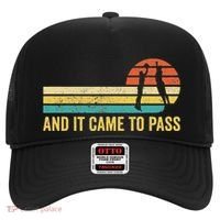 Funny Mormon Missionary Lds Basketball And It Came To Pass Hat thumb 0