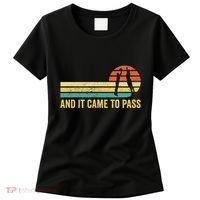 Funny Mormon Missionary Lds Basketball And It Came To Pass Women's T-Shirt thumb 0