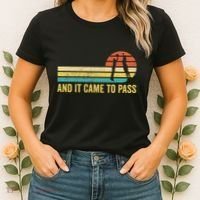 Funny Mormon Missionary Lds Basketball And It Came To Pass Women's T-Shirt thumb 2