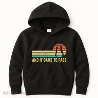 Funny Mormon Missionary Lds Basketball And It Came To Pass Kids Hoodie thumb 0