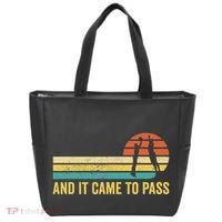 Funny Mormon Missionary Lds Basketball And It Came To Pass Tote Bag thumb 0