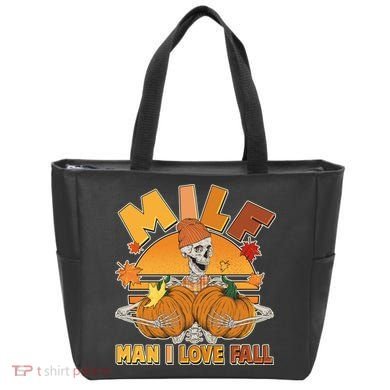 Funny MILF Man I Love Fall Tote Bag