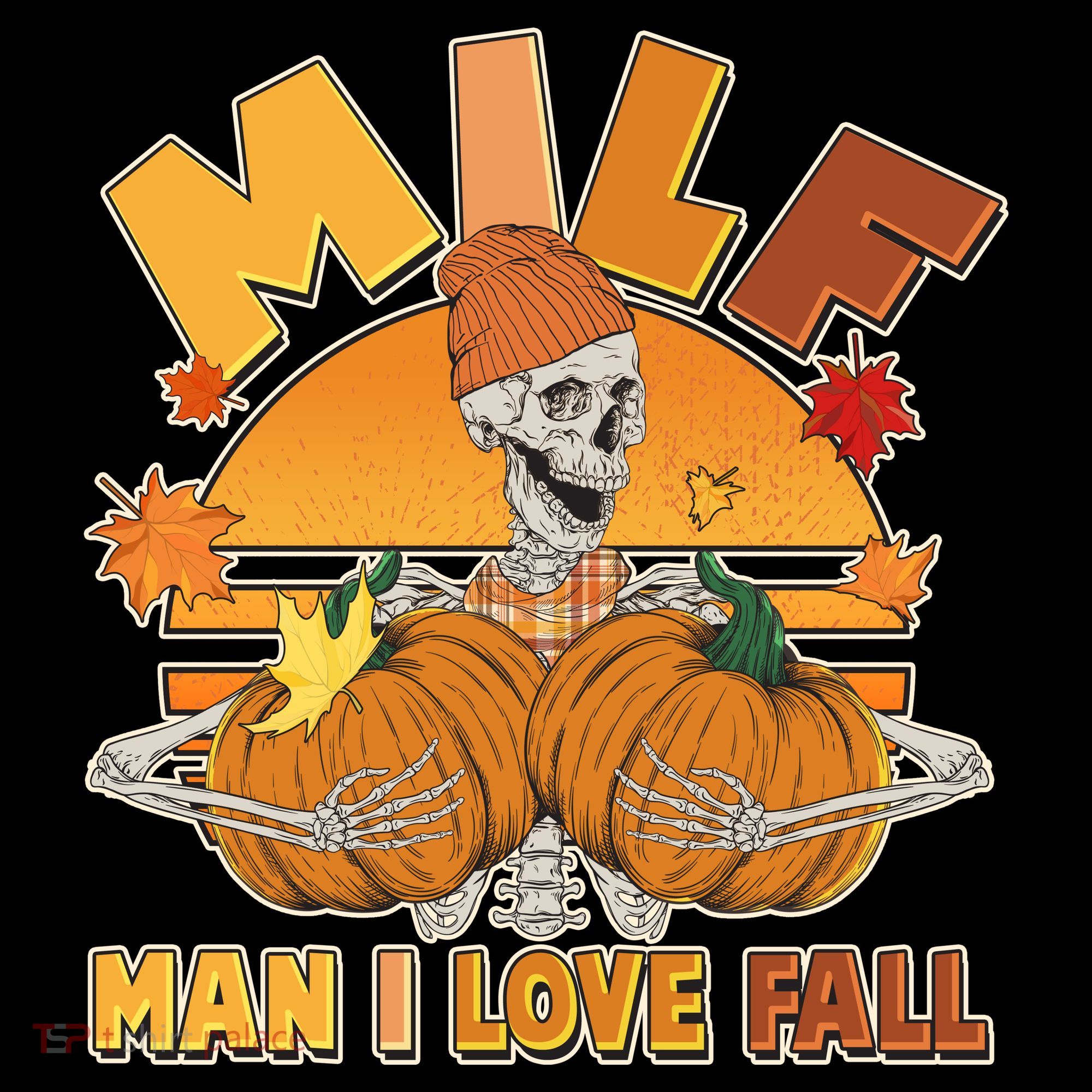 Funny MILF Man I Love Fall Tote Bag