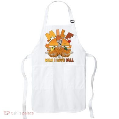 Funny MILF Man I Love Fall Apron