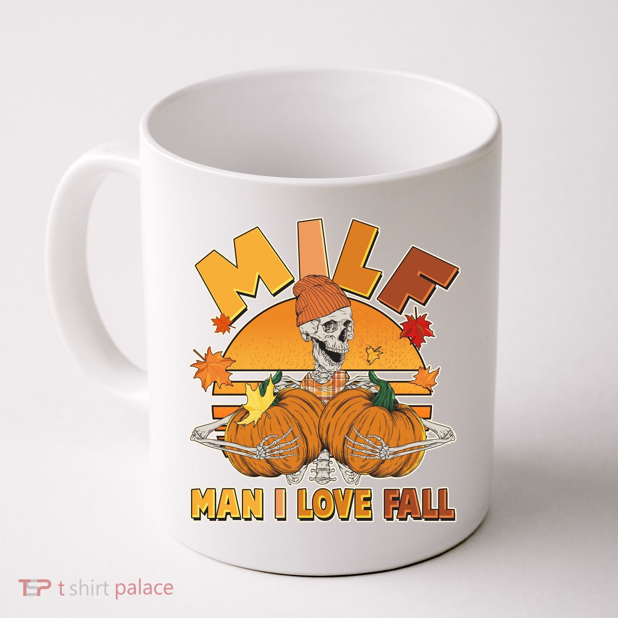 Funny MILF Man I Love Fall Coffee Mug