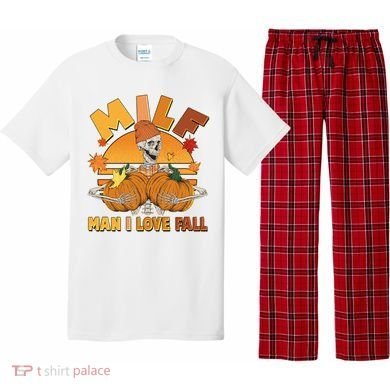 Funny MILF Man I Love Fall Pajama Set
