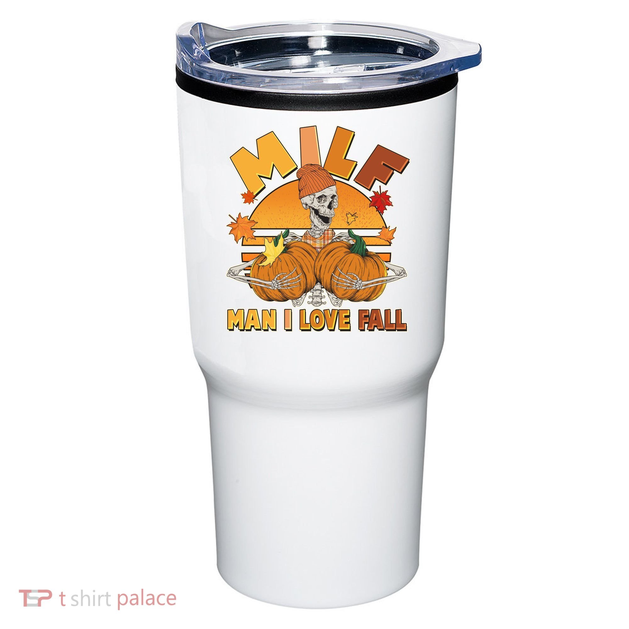Funny MILF Man I Love Fall Tumbler