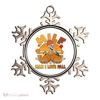 Funny MILF Man I Love Fall Ornament