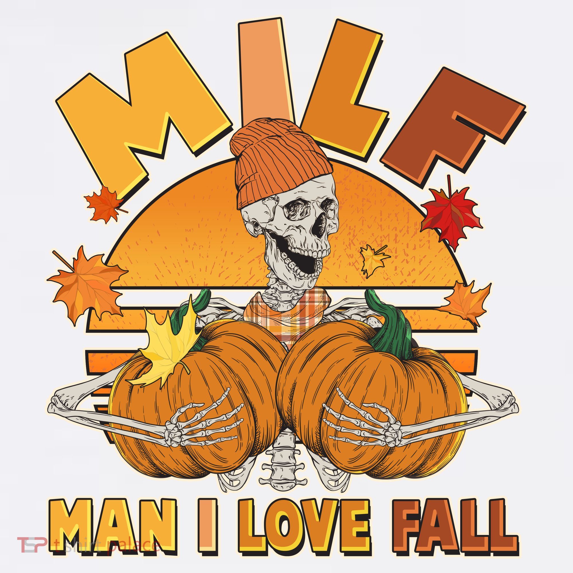 Funny MILF Man I Love Fall Ornament