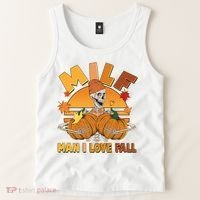Funny MILF Man I Love Fall Tank Top thumb 2