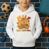 Funny MILF Man I Love Fall Kids Hoodie thumb 2