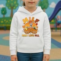 Funny MILF Man I Love Fall Kids Hoodie thumb 3