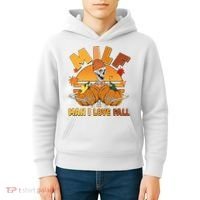 Funny MILF Man I Love Fall Kids Hoodie thumb 4