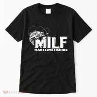 Funny MILF Man I Love Fishing Tall T-Shirt thumb 0