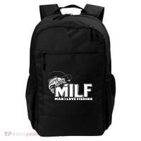 Funny MILF Man I Love Fishing Backpack thumb 0