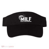 Funny MILF Man I Love Fishing Visor thumb 0
