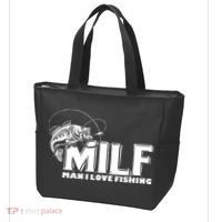 Funny MILF Man I Love Fishing Tote Bag thumb 3