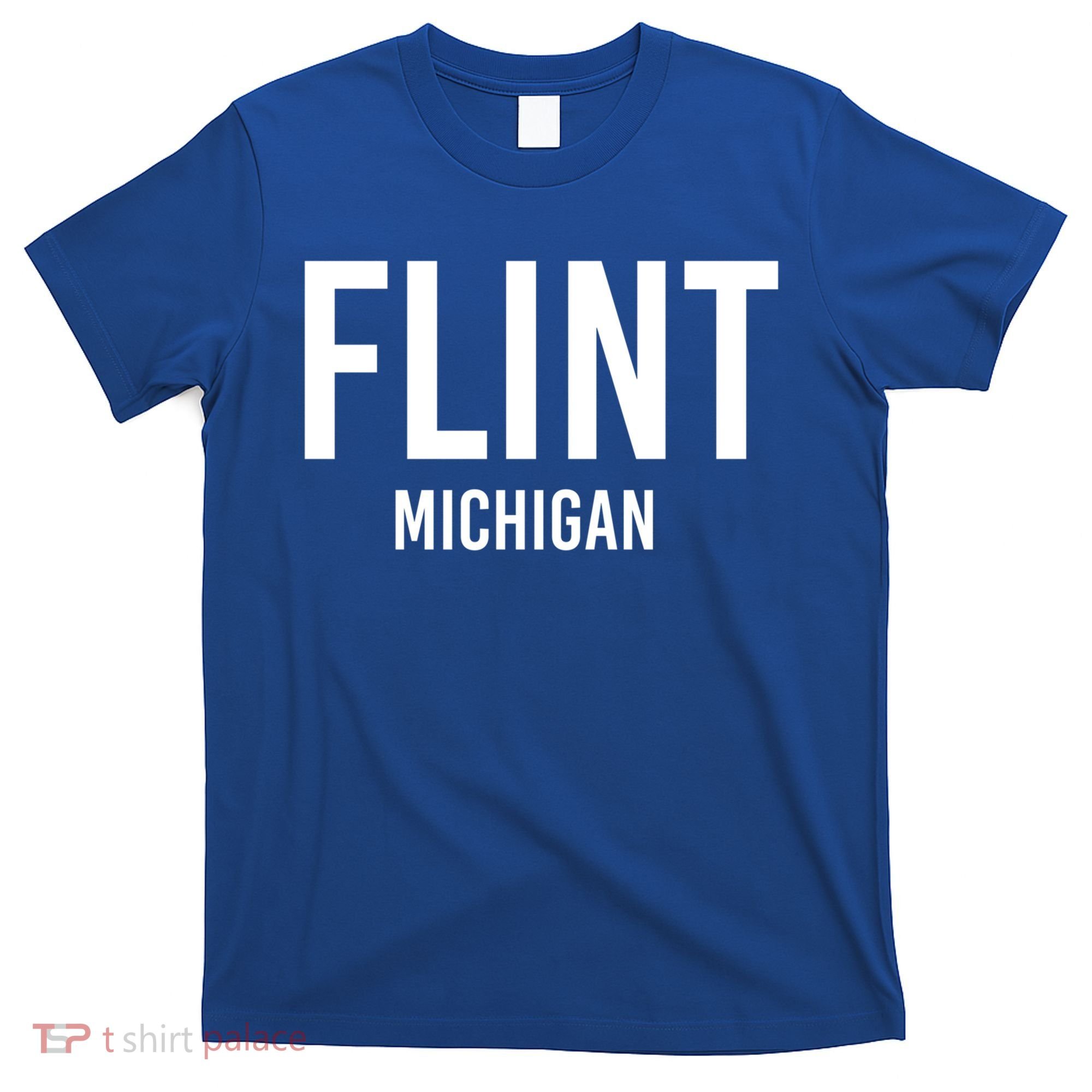 Flint Michigan Mi Usa Patriotic Vintage Sports Great Gift T-Shirt