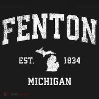 Fenton Michigan Mi Vintage Athletic Sports T-Shirt thumb 7