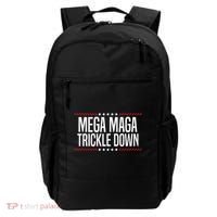 Funny MEGA MAGA Trickle Down Backpack thumb 0