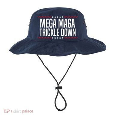 Funny MEGA MAGA Trickle Down Bucket Hat