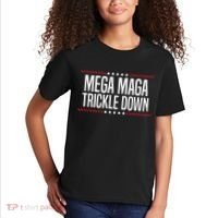 Funny MEGA MAGA Trickle Down Kids T-Shirt thumb 2